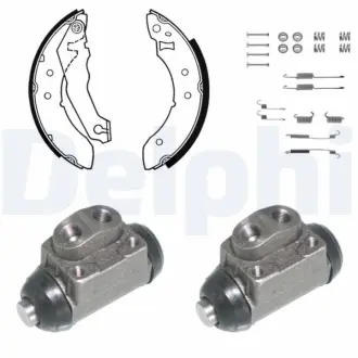 Комплект тормозных колодок DELPHI KP698