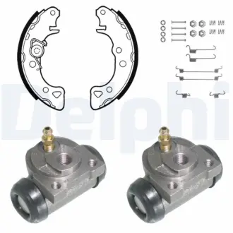 Комплект тормозных колодок DELPHI KP756