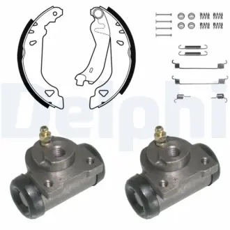 Комплект тормозных колодок DELPHI KP759