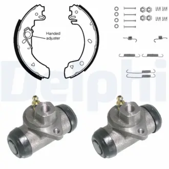 Комплект тормозных колодок DELPHI KP817