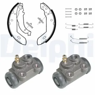 Комплект тормозных колодок DELPHI KP822