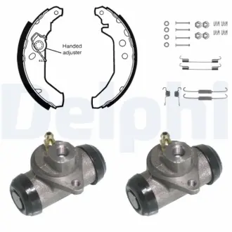 Комплект тормозных колодок DELPHI KP824