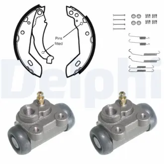 Комплект тормозных колодок DELPHI KP826