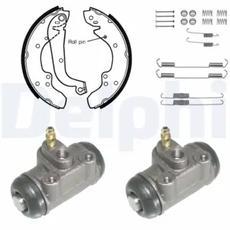 Комплект тормозных колодок DELPHI KP832