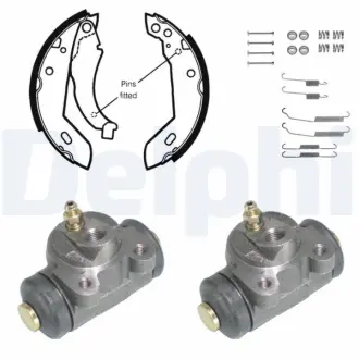 Комплект тормозных колодок DELPHI KP833