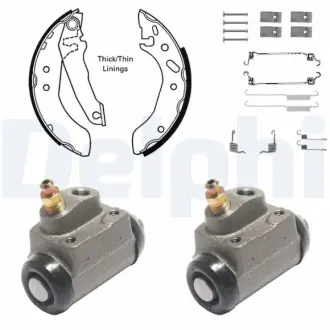 Комплект тормозных колодок DELPHI KP841