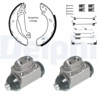 Комплект тормозных колодок DELPHI KP843