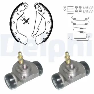 Комплект тормозных колодок DELPHI KP852