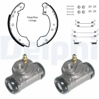 Комплект тормозных колодок DELPHI KP860