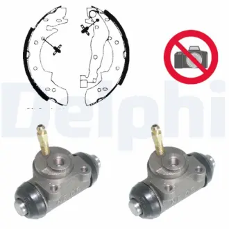 Комплект тормозных колодок DELPHI KP875