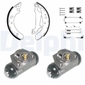 Комплект тормозных колодок DELPHI KP890