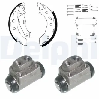 Комплект тормозных колодок DELPHI KP897