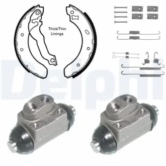 Комплект тормозных колодок DELPHI KP898