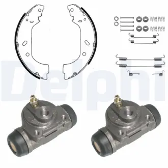 Комплект тормозных колодок DELPHI KP906
