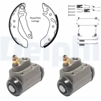 Комплект тормозных колодок DELPHI KP921