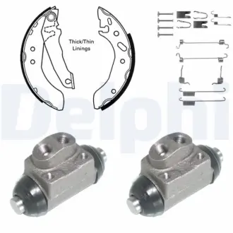 Комплект тормозных колодок DELPHI KP924