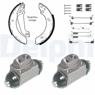 Комплект тормозных колодок DELPHI KP925