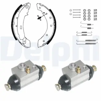 Комплект тормозных колодок DELPHI KP929