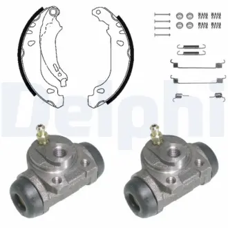 Комплект тормозных колодок DELPHI KP930