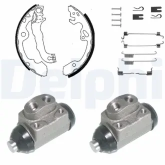Комплект тормозных колодок DELPHI KP936