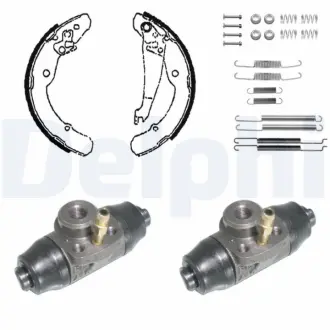 Комплект тормозных колодок DELPHI KP945
