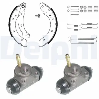 Комплект тормозных колодок DELPHI KP946