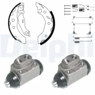 Комплект тормозных колодок DELPHI KP949