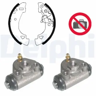 Комплект тормозных колодок DELPHI KP956