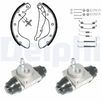 Комплект тормозных колодок DELPHI KP968