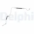 Гальмівний шланг (довжина 153мм, M10x1/M10x1) RENAULT MEGANE IV 1.0-1.8D 11.15- DELPHI LH7637 (фото 1)