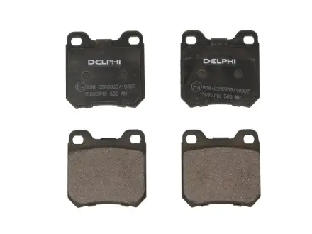 Гальмівні колодки. дискові DELPHI LP0590