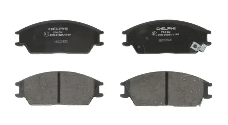 Гальмівні колодки. дискові DELPHI LP0704