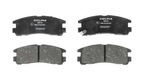 Гальмівні колодки. дискові DELPHI LP0955