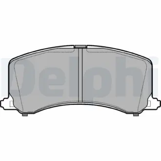 Гальмівні колодки. дискові DELPHI LP1014