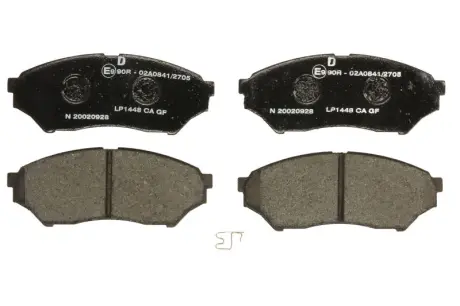 Комплект гальмівних колодок передн, MITSUBISHI PAJERO PININ I 1.8/2.0 10.99-06.07 DELPHI LP1448