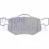 Комплект гальмівних колодок передн, FORD MAVERICK FORD USA ESCAPE MAZDA TRIBUTE 2.0/2.3/3.0 03.00- DELPHI LP1900 (фото 1)