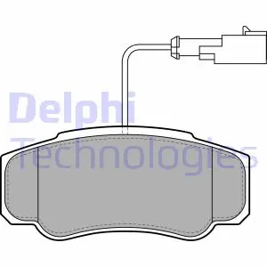 Гальмівні колодки. дискові DELPHI LP2054