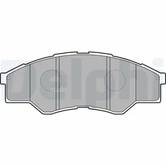 Гальмівні колодки. дискові DELPHI LP2060
