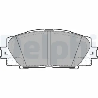Гальмівні колодки, дискові DELPHI LP2135