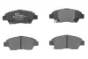 Комплект гальмівних колодок передн, HONDA CITY V, CIVIC VIII, CR-Z, INSIGHT, JAZZ III, JAZZ IV, JAZZ V 1.2-1.5H 01.06- DELPHI LP2194 (фото 1)