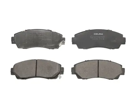 Комплект гальмівних колодок передн, HONDA CROSSTOUR I, CR-V IV, CR-V V, CR-V VI, ODYSSEY 1.5-3.5 09.05- DELPHI LP2710