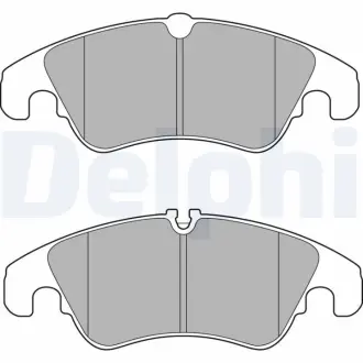 Комплект тормозных колодок, дисковый тормоз DELPHI LP2715