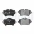 Комплект гальмівних колодок передн, BMW 2 (F45), 2 GRAN COUPE (F44), 2 GRAN TOURER (F46), X1 (F48), X2 (F39) MINI (F55), (F56), (F57), CLUBMAN (F54), COUNTRYMAN (F60) 1.5-2.0D 09.13- DELPHI LP2717 (фото 1)