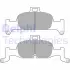 Комплект гальмівних колодок передн, AUDI A4 ALLROAD B9, A4 B9, A5, A6 ALLROAD C8, A6 C8, A7, Q5 1.4-3.0H 05.15- DELPHI LP3239 (фото 1)