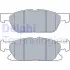 Гальмівні колодки, дискові DELPHI LP3280 (фото 1)