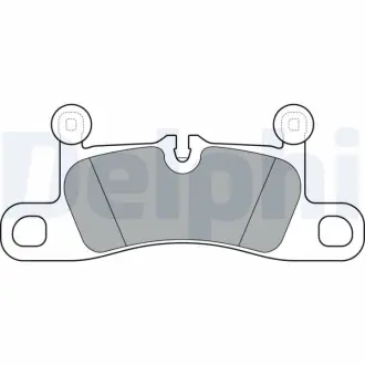 Тормозные колодки DELPHI LP3298