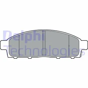 MITSUBISHI Гальмівні колодки передн. L200 2.2, 2.4 14-, FIAT DELPHI LP3313