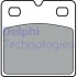 TESLA Колодки гальмівні задні MODEL S DELPHI LP3405 (фото 1)