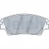 Комплект гальмівних колодок передн, HYUNDAI ELANTRA VI, IX35, KONA, TUCSON KIA SPORTAGE IV 1.6-2.4 11.13-05.23 DELPHI LP3519 (фото 1)