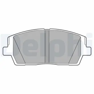 Гальмівні колодки, дискові DELPHI LP3552